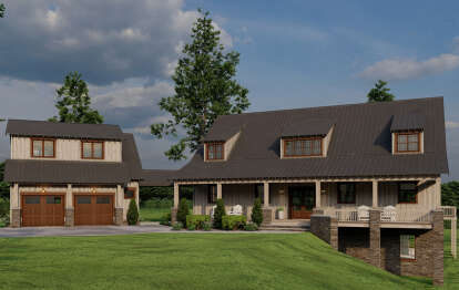 Mountain House Plan #8318-00336 Elevation Photo