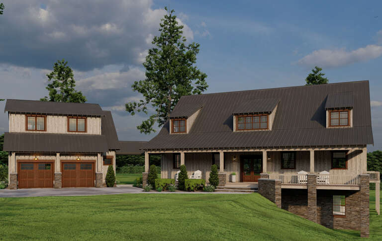 House Plan House Plan #28654 Front Elevation 