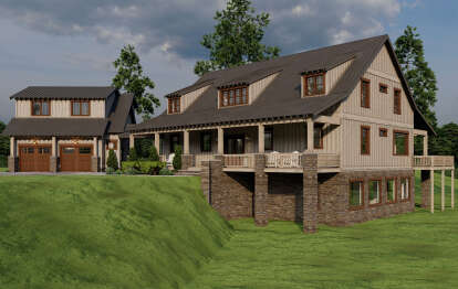 Mountain House Plan #8318-00336 Elevation Photo