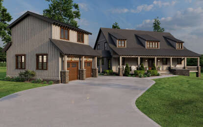 Mountain House Plan #8318-00336 Elevation Photo