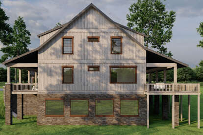 Mountain House Plan #8318-00336 Elevation Photo