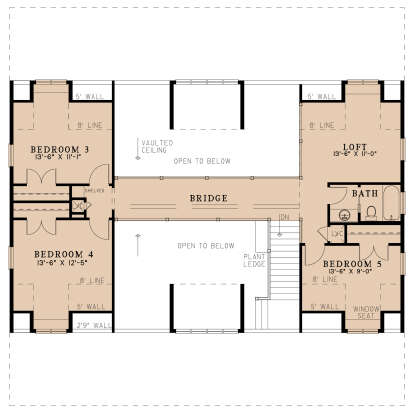 Second Floor for House Plan #8318-00336