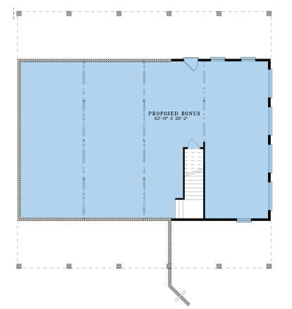 Basement for House Plan #8318-00336