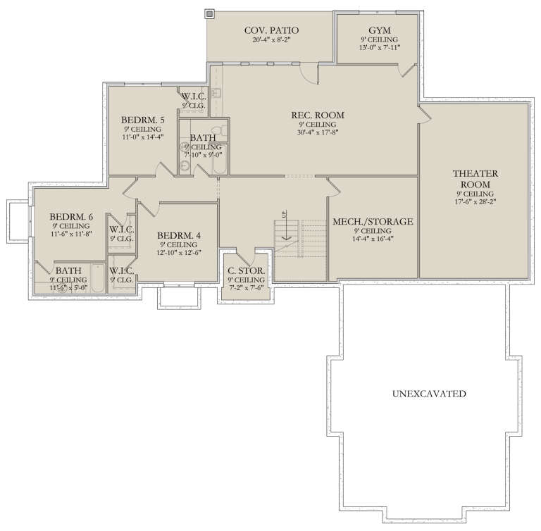 House Plan House Plan #28656 Drawing 3