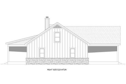 Country House Plan #940-00717 Elevation Photo
