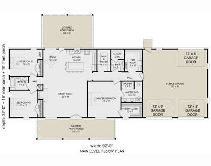 House Plan House Plan #28657 Drawing 1