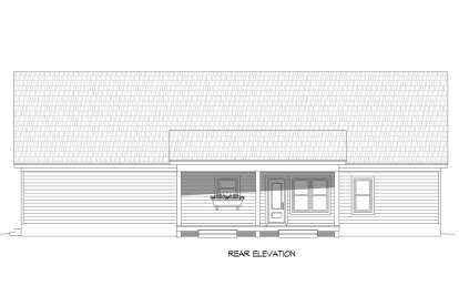 Country House Plan #940-00718 Elevation Photo