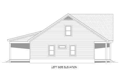 Country House Plan #940-00718 Elevation Photo