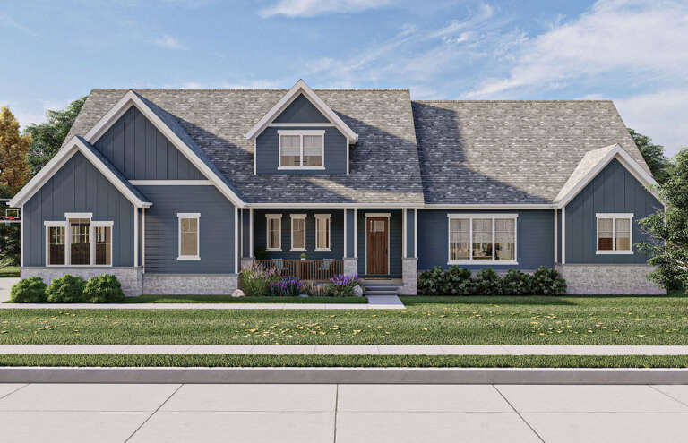 House Plan House Plan #28659 Front Elevation 