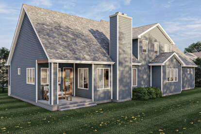 Craftsman House Plan #963-00742 Elevation Photo