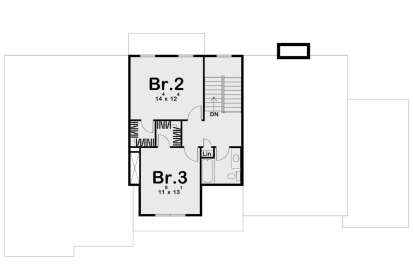Second Floor for House Plan #963-00742