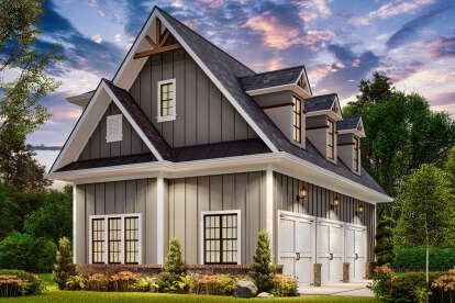 Craftsman House Plan #699-00357 Elevation Photo
