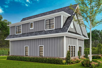 Craftsman House Plan #699-00357 Elevation Photo