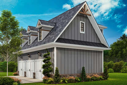 Craftsman House Plan #699-00357 Elevation Photo