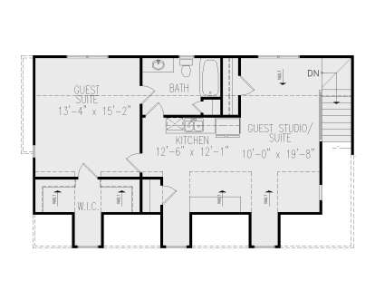 Second Floor for House Plan #699-00357