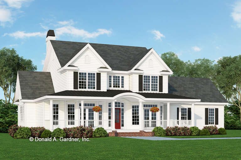 Country House Plan #2865-00366 Elevation Photo