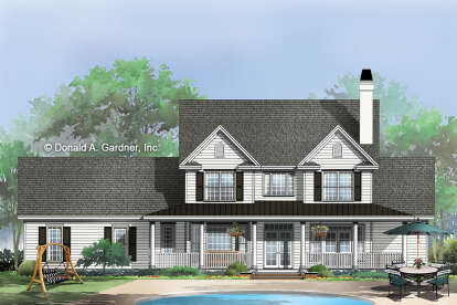 Country House Plan #2865-00366 Elevation Photo