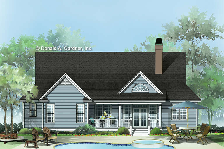 Country House Plan #2865-00368 Elevation Photo