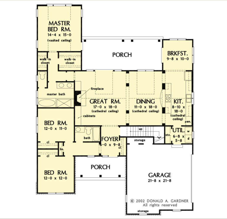 House Plan House Plan #28668 Drawing 1