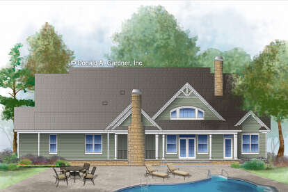 Southern House Plan #2865-00370 Elevation Photo