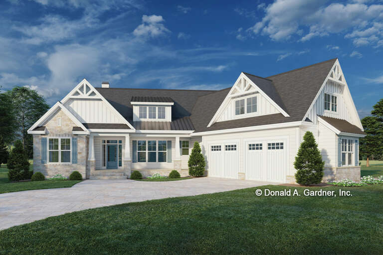 House Plan House Plan #28670 Front Elevation 