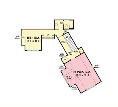 Second Floor for House Plan #2865-00371