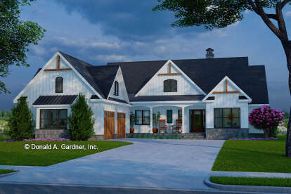 House Plan House Plan #28671 Front Elevation 