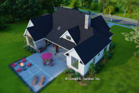Modern Farmhouse House Plan #2865-00373 Elevation Photo