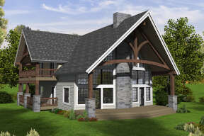 Craftsman House Plan #039-00714 Elevation Photo