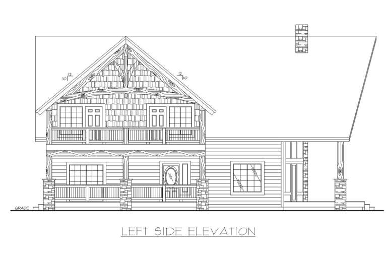 Craftsman House Plan #039-00714 Elevation Photo