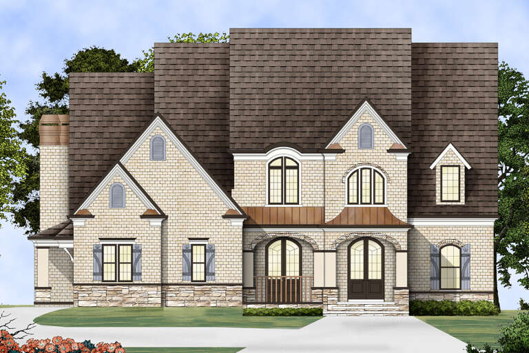 House Plan House Plan #28676 Front Elevation 