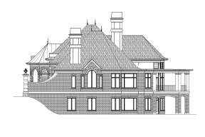 European House Plan #4195-00053 Elevation Photo