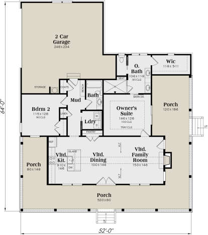 House Plan House Plan #28680 Drawing 1