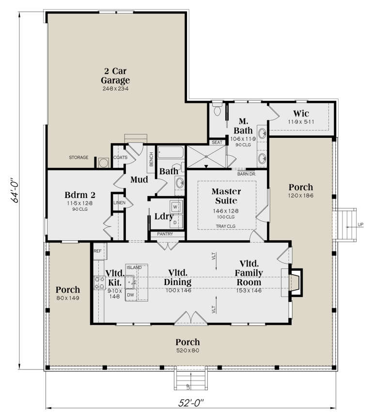 House Plan House Plan #28680 Drawing 1