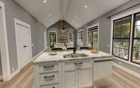 Modern Farmhouse House Plan #009-00334 Additional Photo