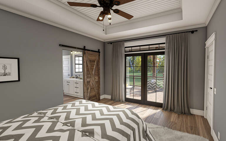 Modern Farmhouse House Plan #009-00334 Additional Photo