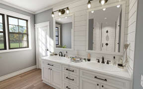 Modern Farmhouse House Plan #009-00334 Additional Photo