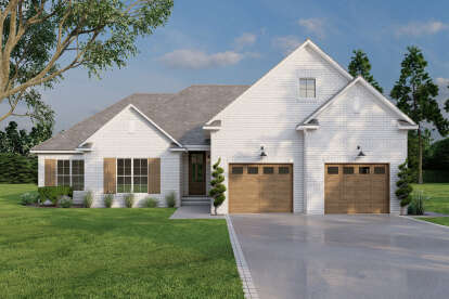 Traditional House Plan #8318-00339 Elevation Photo