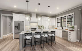 Modern Farmhouse House Plan #009-00335 Additional Photo