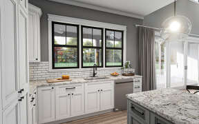 Modern Farmhouse House Plan #009-00335 Additional Photo