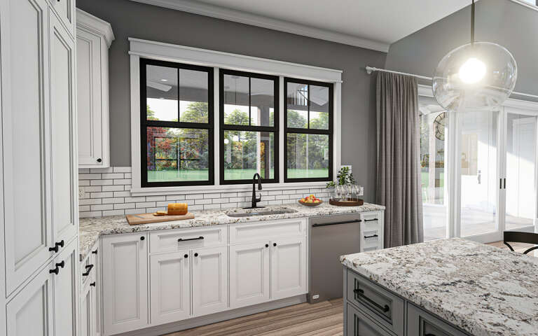 Modern Farmhouse House Plan #009-00335 Additional Photo