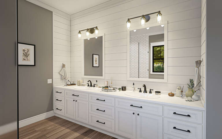 Modern Farmhouse House Plan #009-00335 Additional Photo