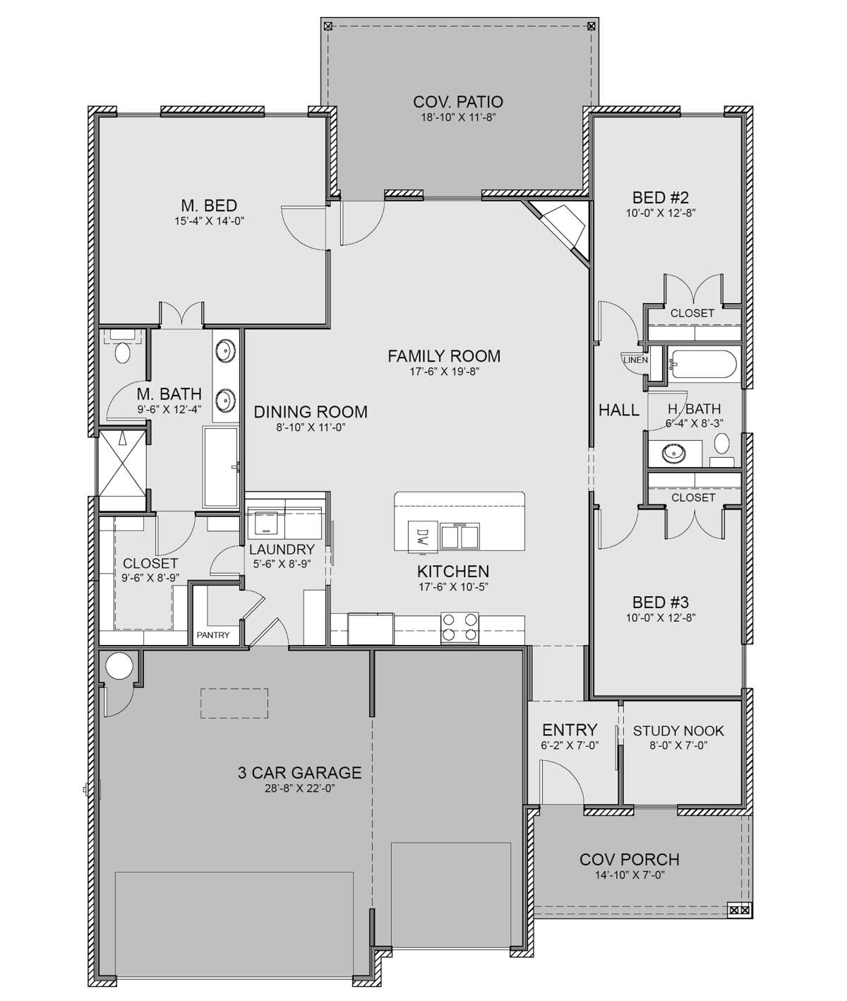 Main Floor  for House Plan #677-00014