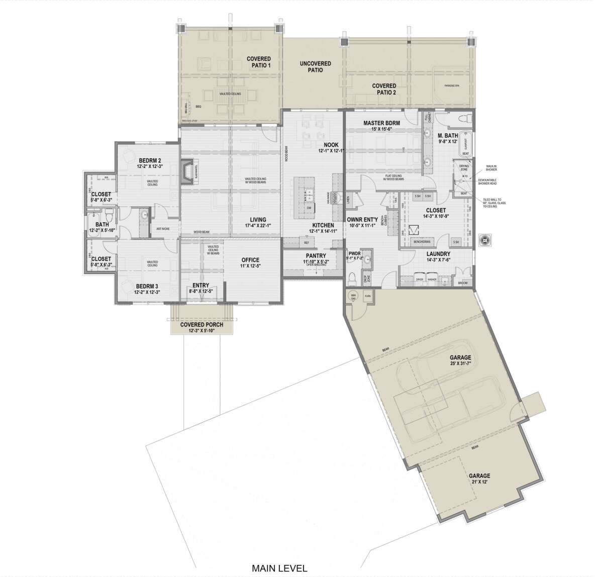 Main Floor  for House Plan #425-00048