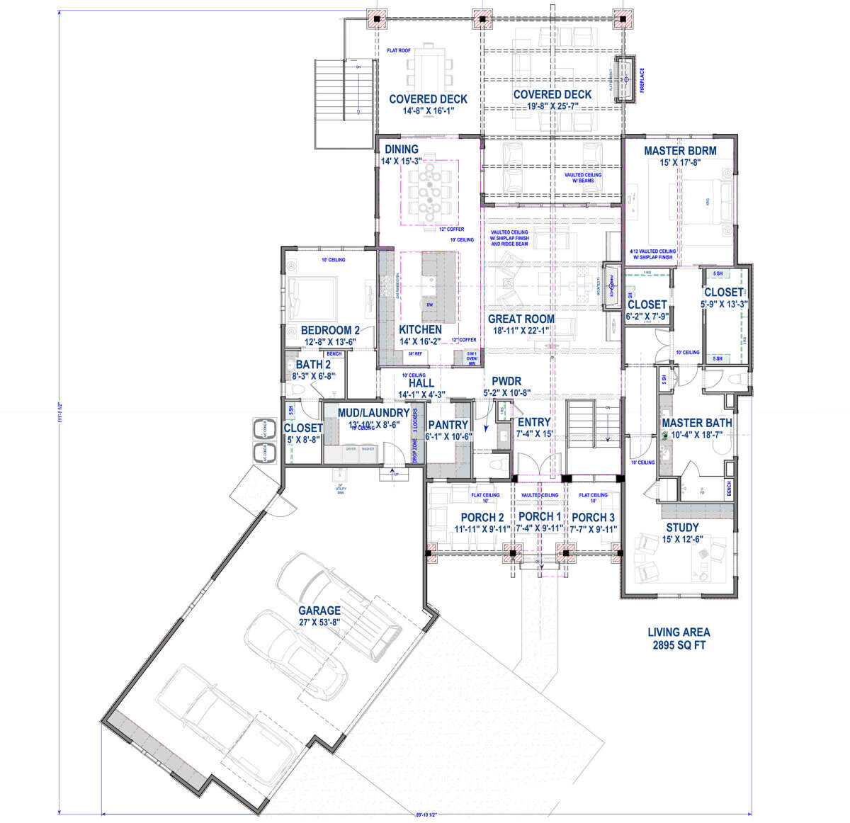 Main Floor  for House Plan #425-00049
