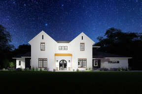 Modern Transitional House Plan #425-00050 Elevation Photo