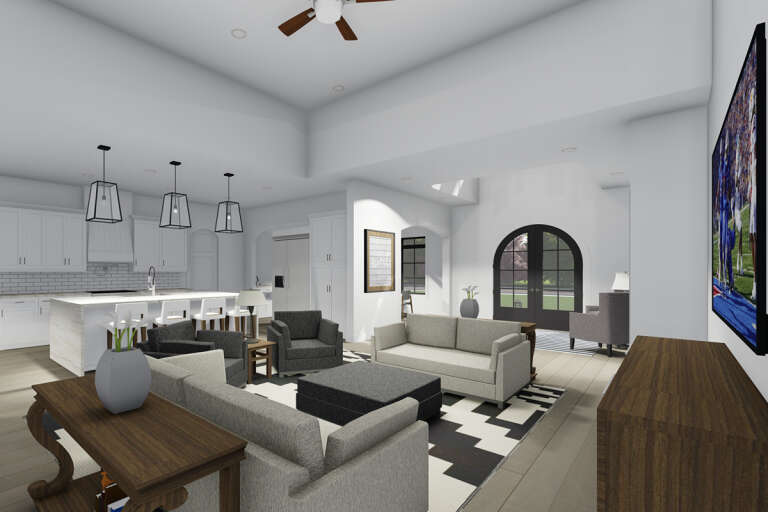 Modern Transitional House Plan #425-00050 Additional Photo