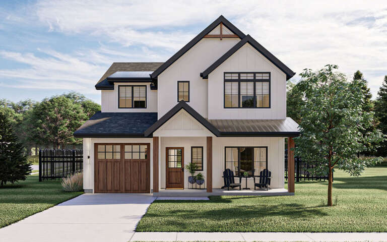 House Plan House Plan #28691 Front Elevation 