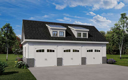 House Plan House Plan #28692 Angled Front Elevation