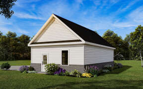 Modern Farmhouse House Plan #009-00336 Elevation Photo
